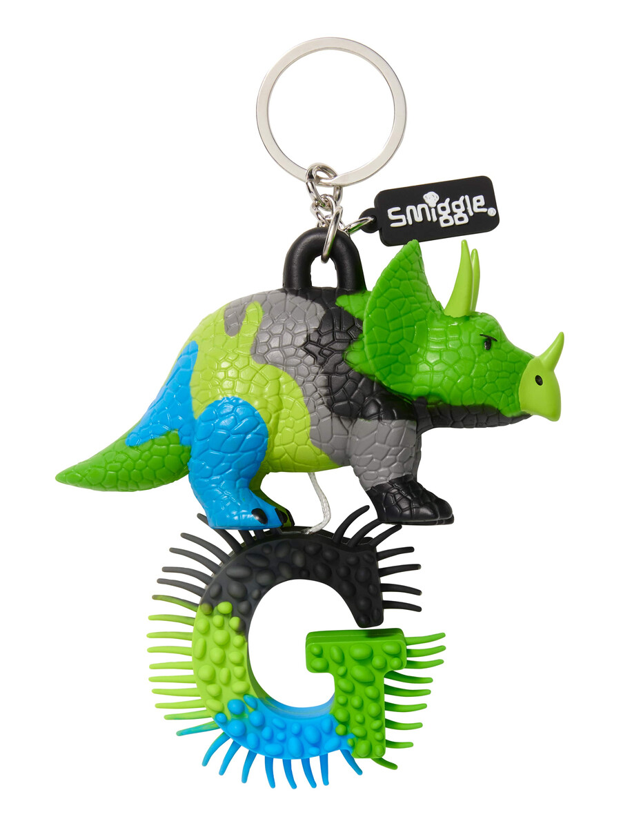 breloc cu alfabetul dinozaurilor