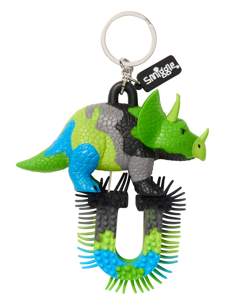 breloc cu alfabetul dinozaurilor