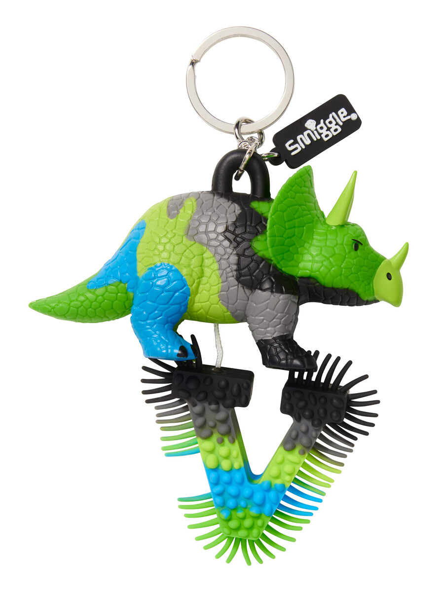 breloc cu alfabetul dinozaurilor