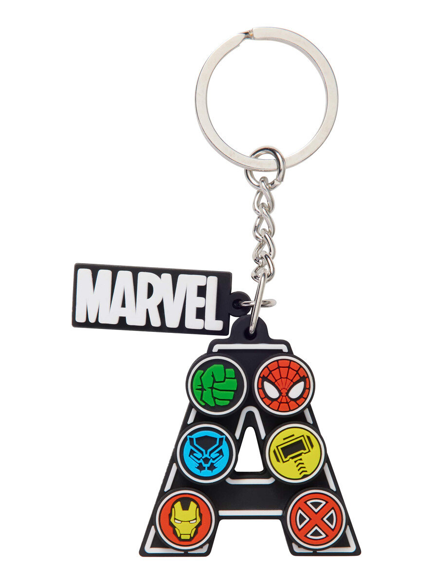 breloc cu alfabet marvel