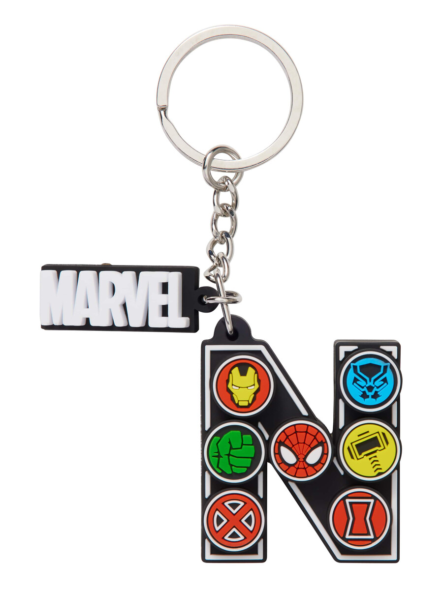 breloc cu alfabet marvel