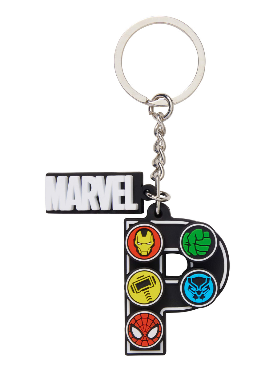 breloc cu alfabet marvel