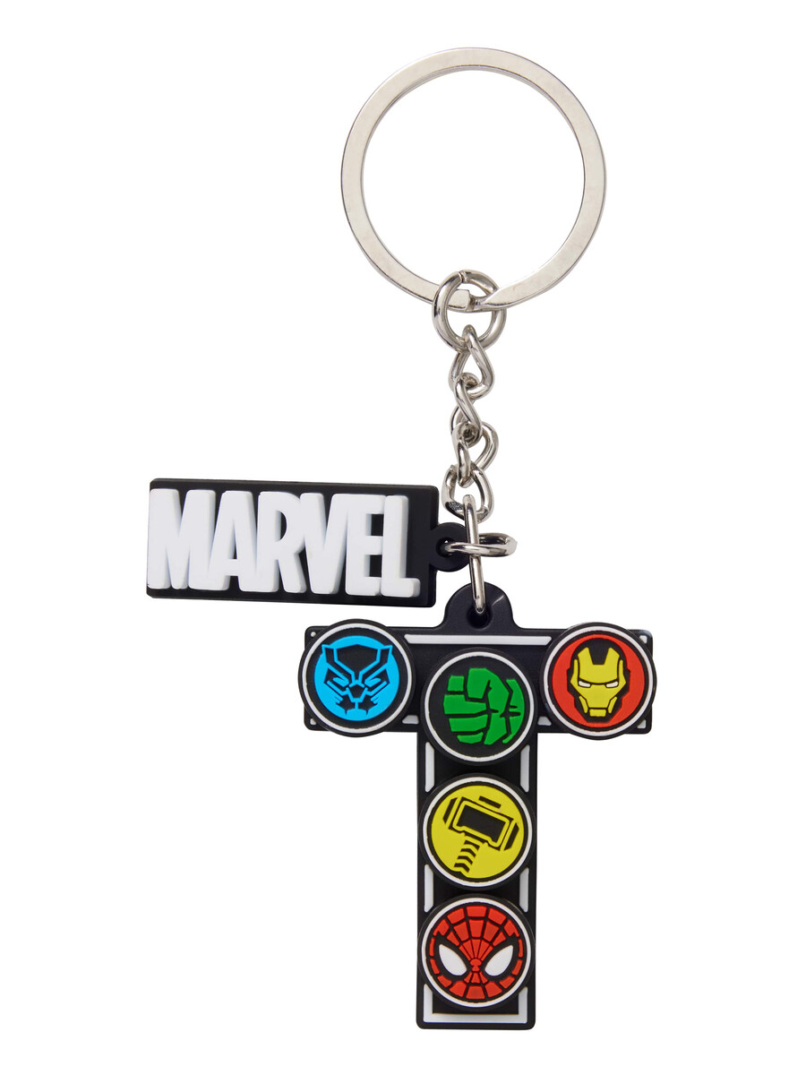 breloc cu alfabet marvel