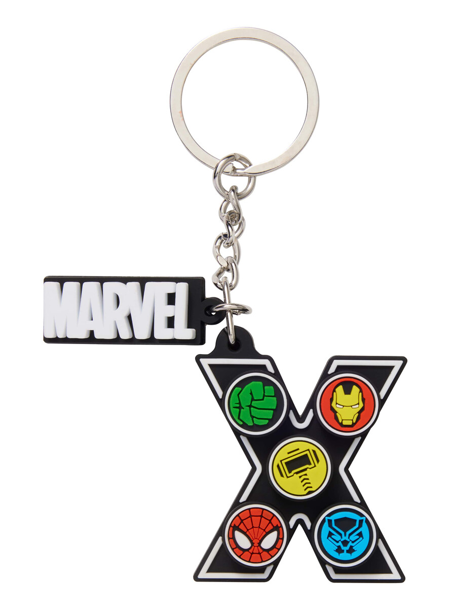breloc cu alfabet marvel