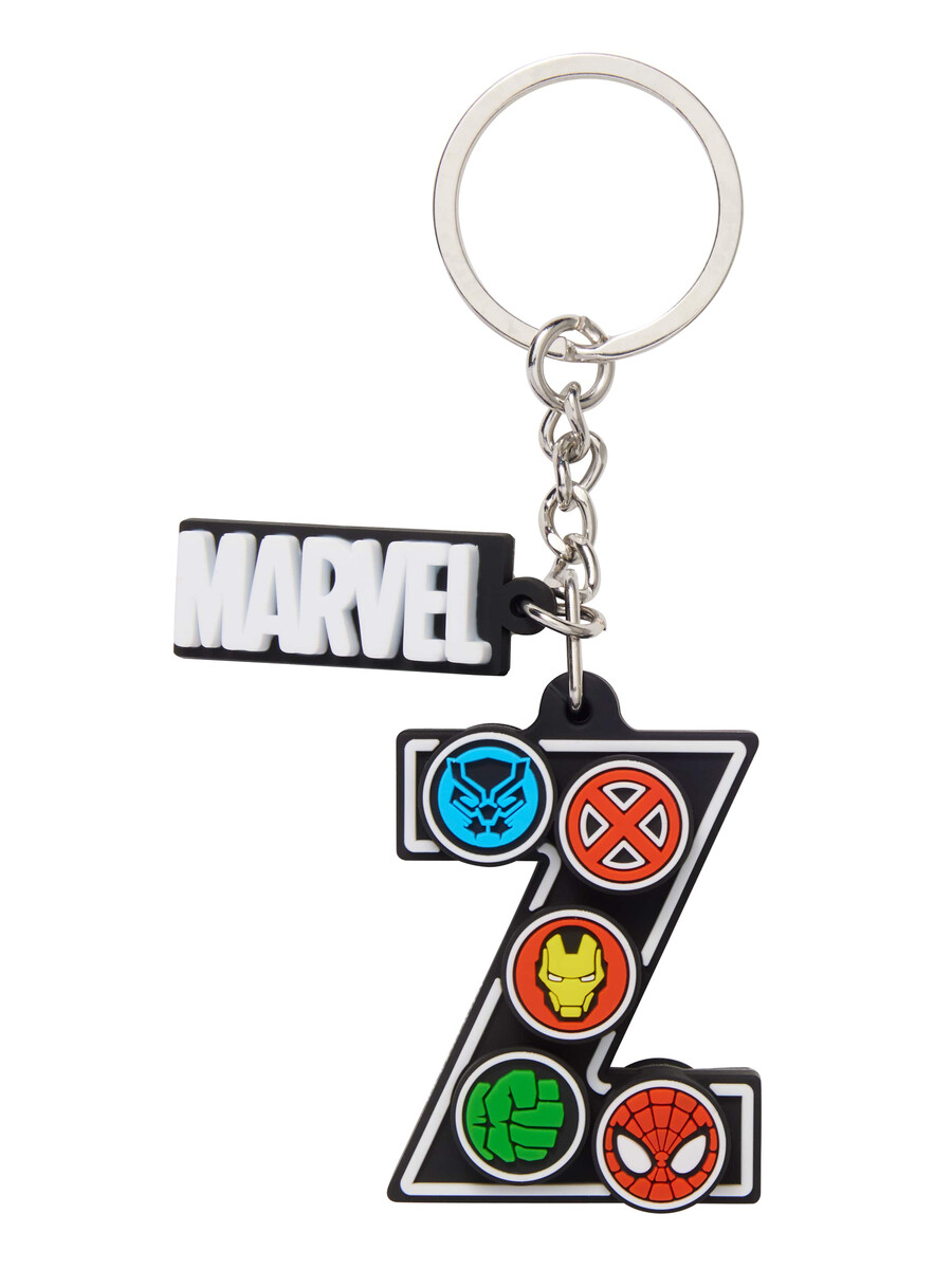 breloc cu alfabet marvel