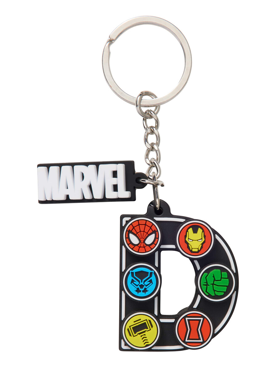 breloc cu alfabet marvel