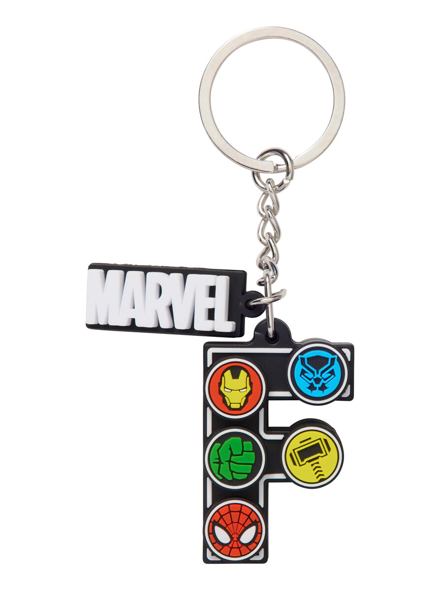 breloc cu alfabet marvel