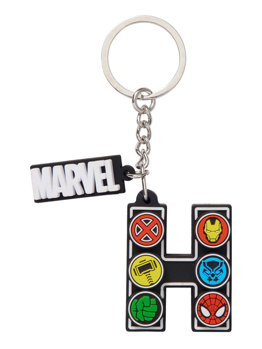 breloc cu alfabet marvel