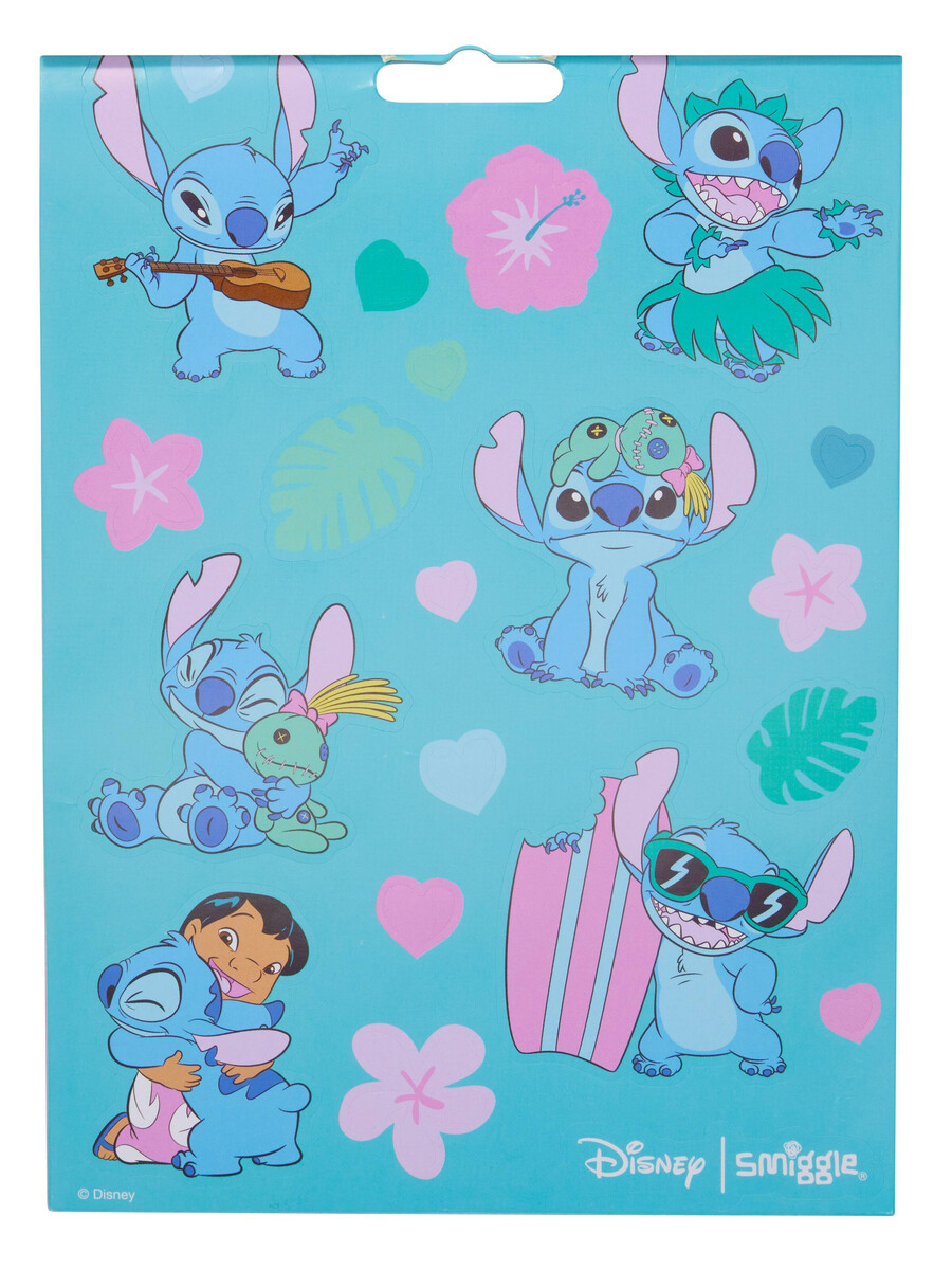 carte de studio cu autocolante stitch