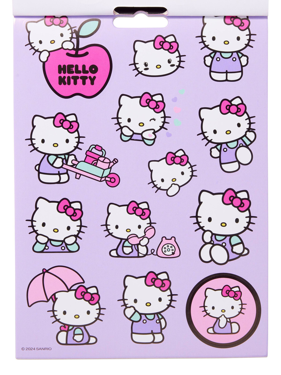 carte de studio cu autocolante hello kitty