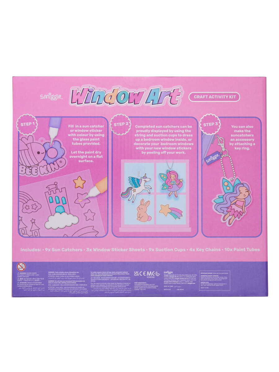 set cadou cu activități creative și artă pentru ferestre