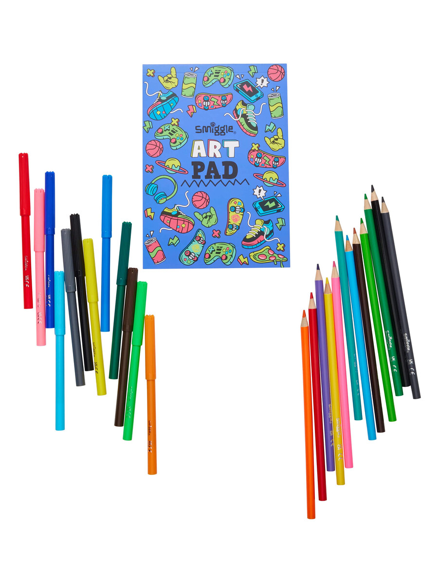 set cadou cu activități de desen