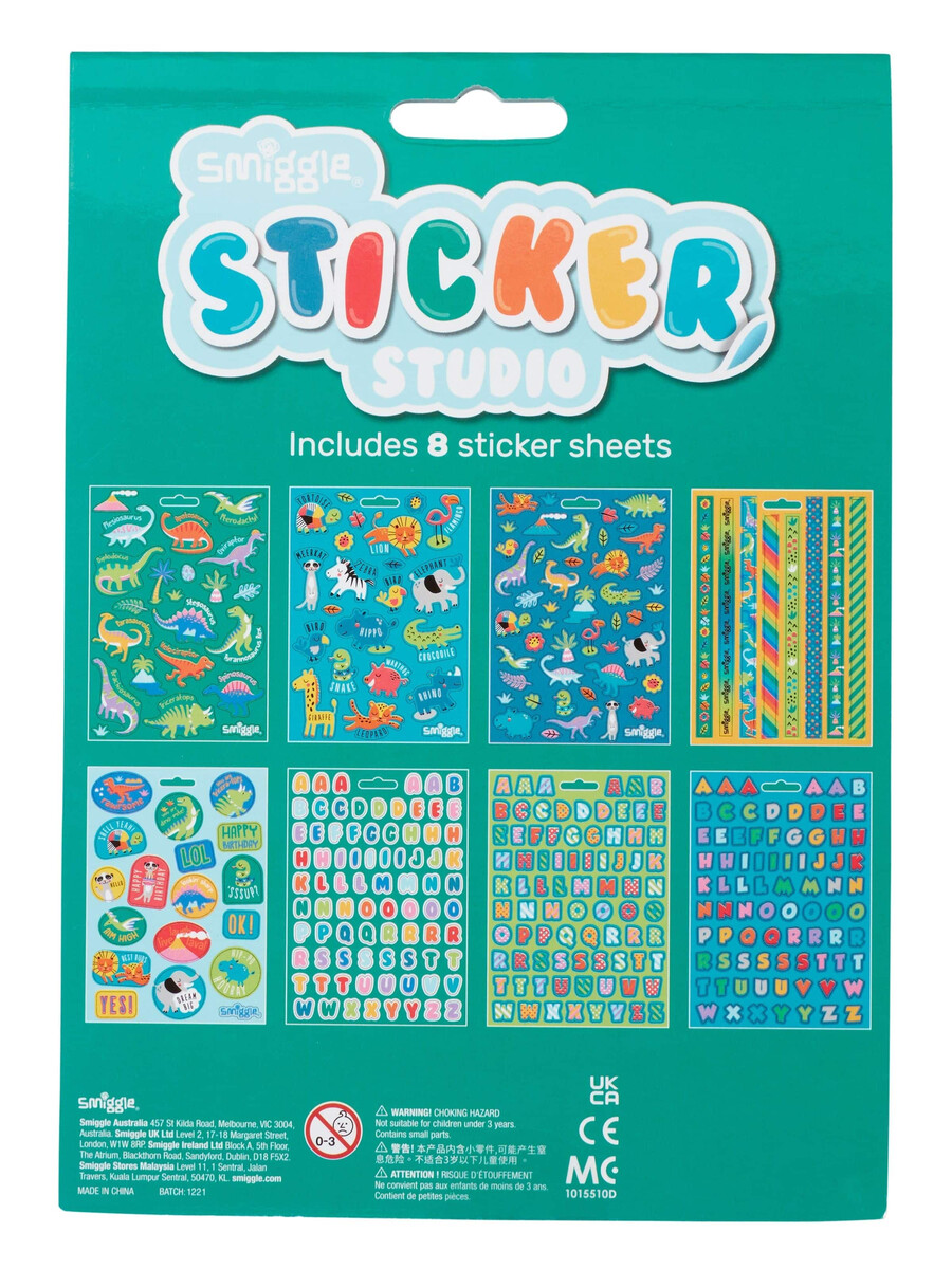 carte de studio de stickere