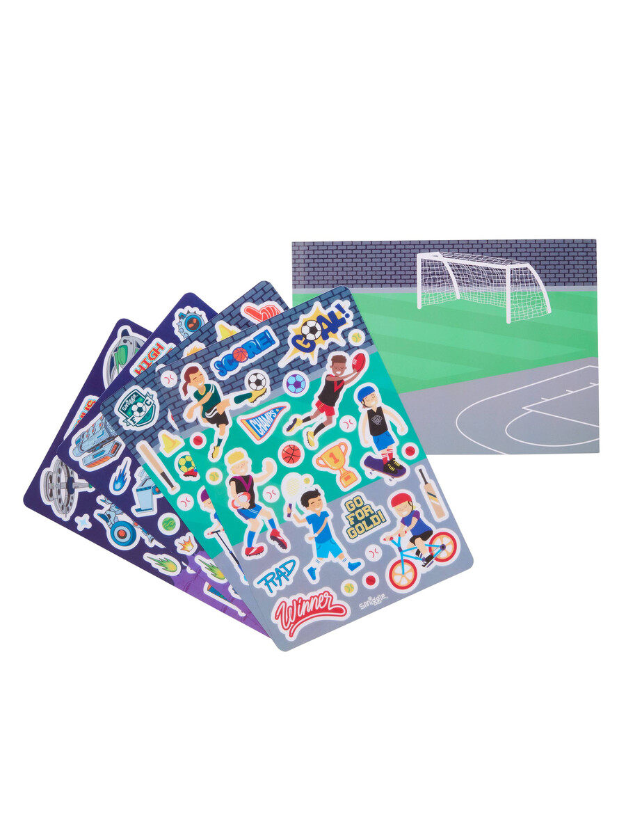 carte de autocolante play scenes