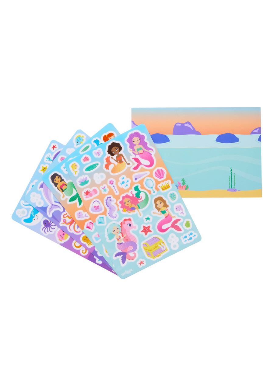 carte de autocolante play scenes