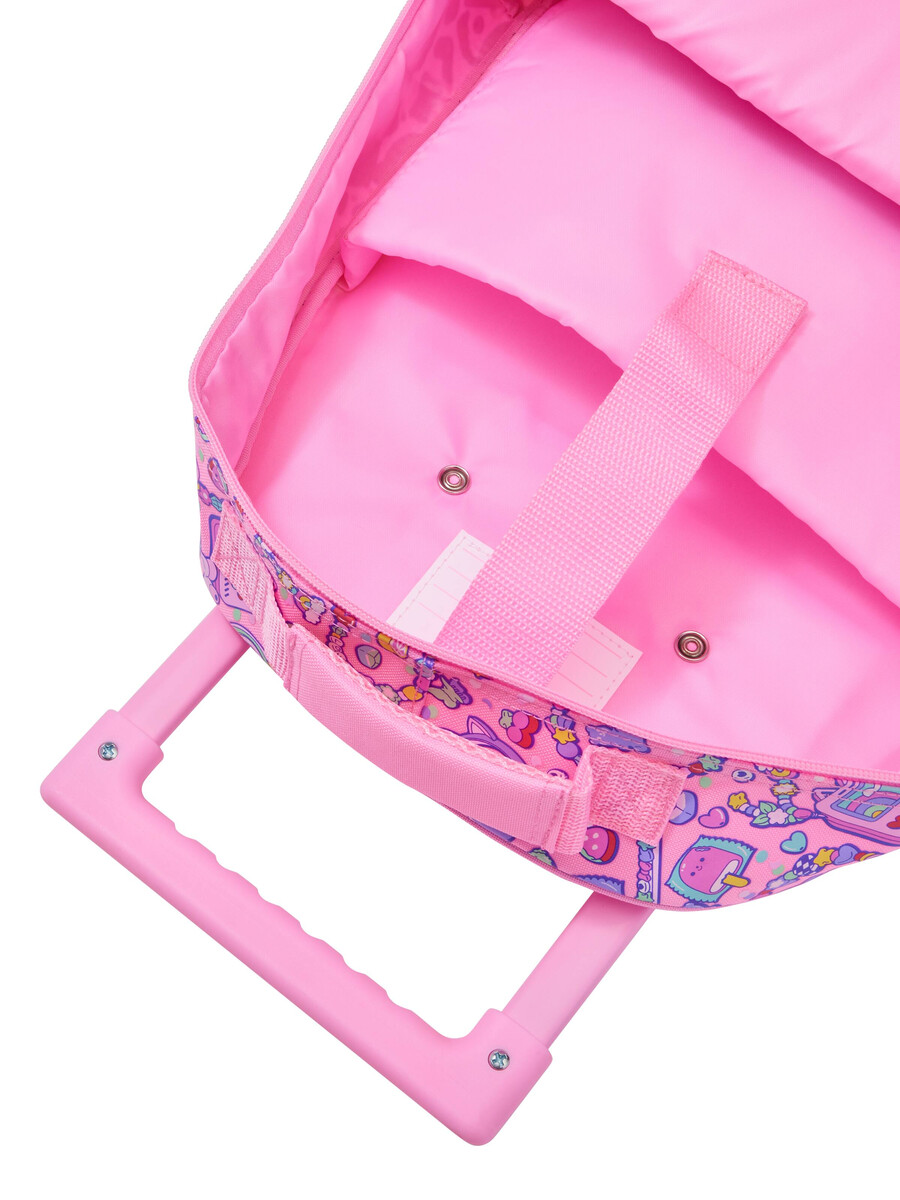 rucsac tip troler super charge cu roți luminoase