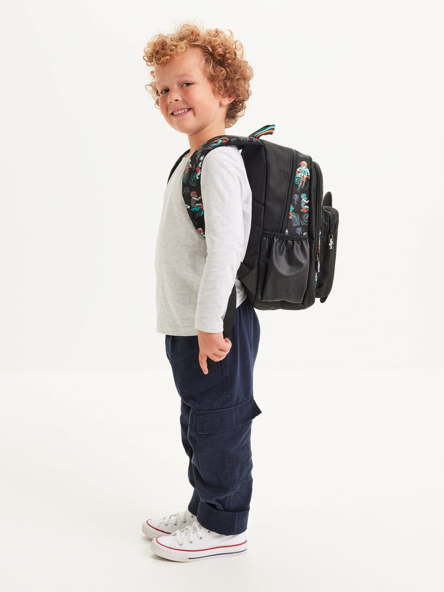 rucsac junior cu personaj aventuros