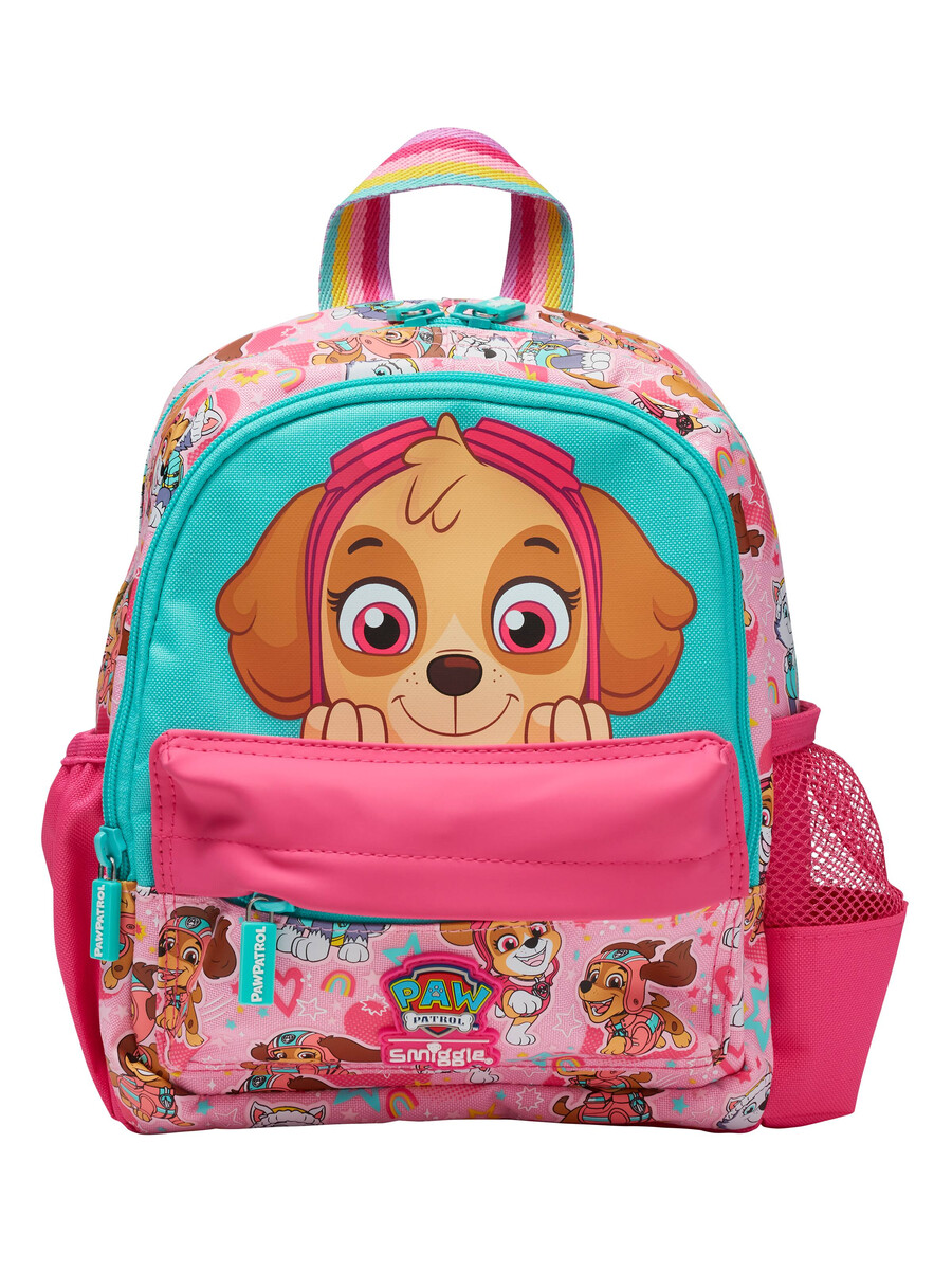 rucsac cu personaje mici de la patrula cățelușilor