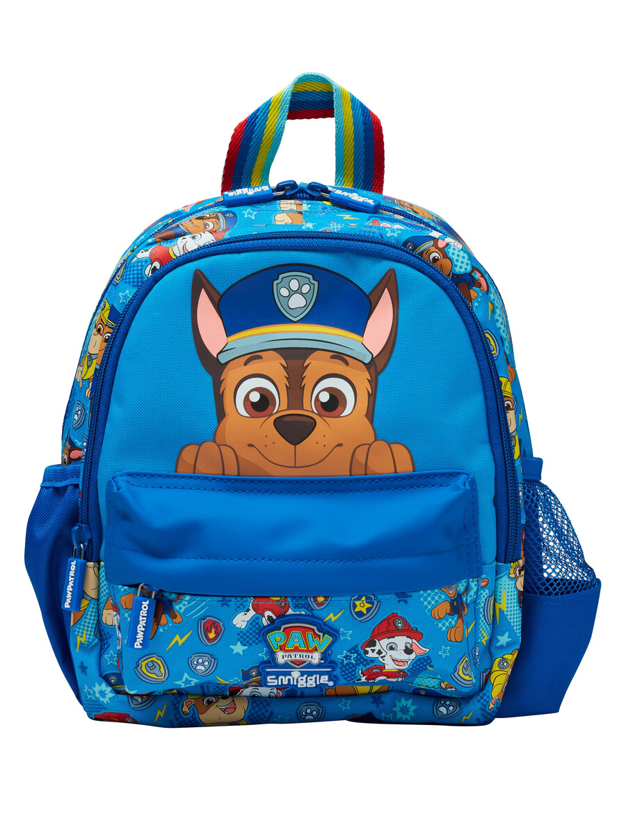 rucsac cu personaje mici de la patrula cățelușilor