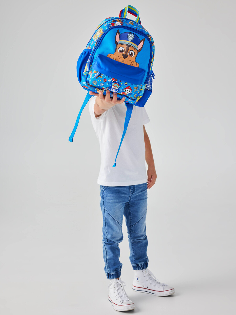 rucsac cu personaje mici de la patrula cățelușilor