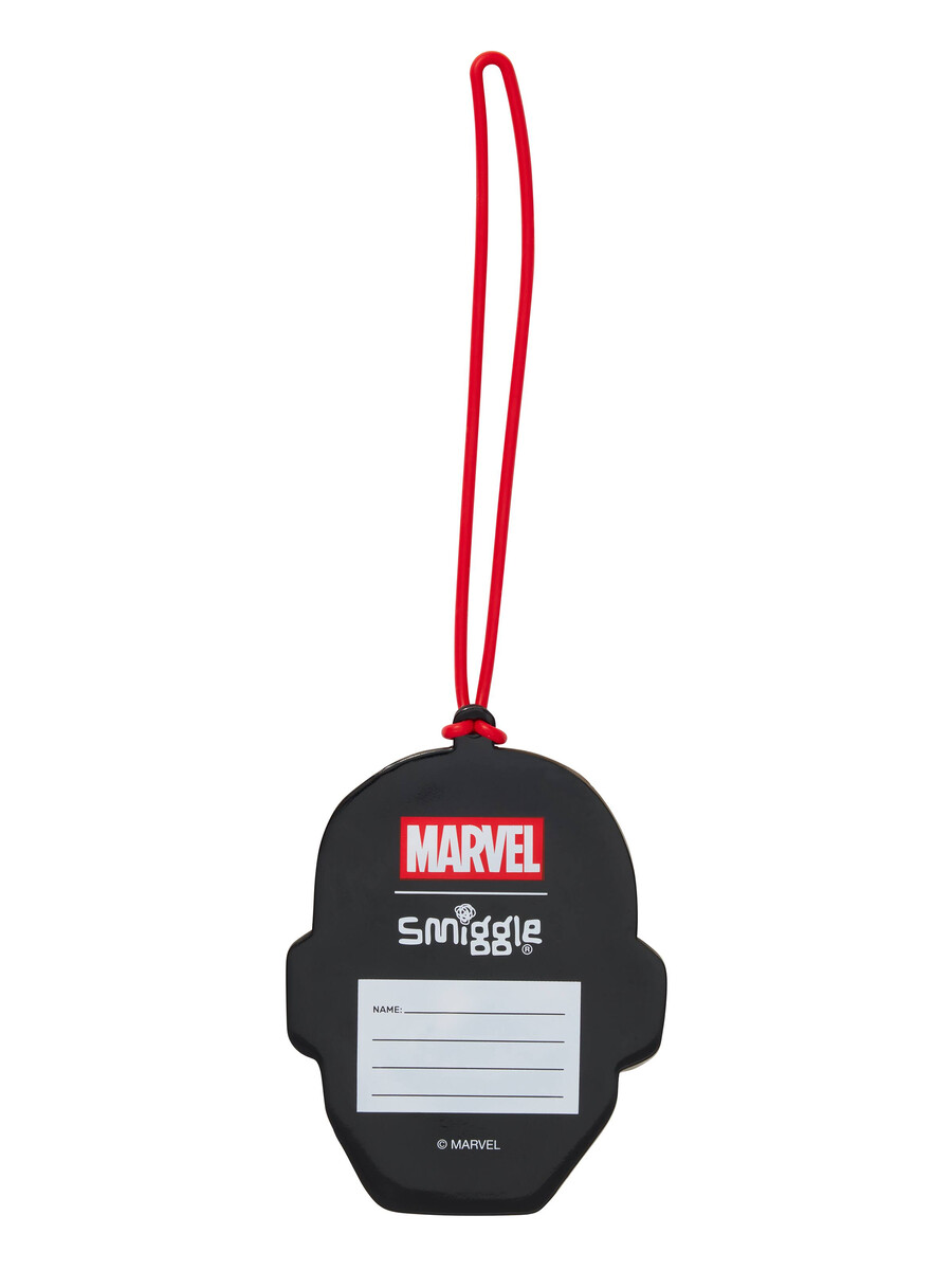 etichetă pentru geantă marvel