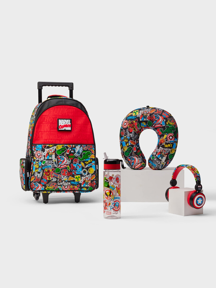 pachet de călătorie marvel cu 4 piese
