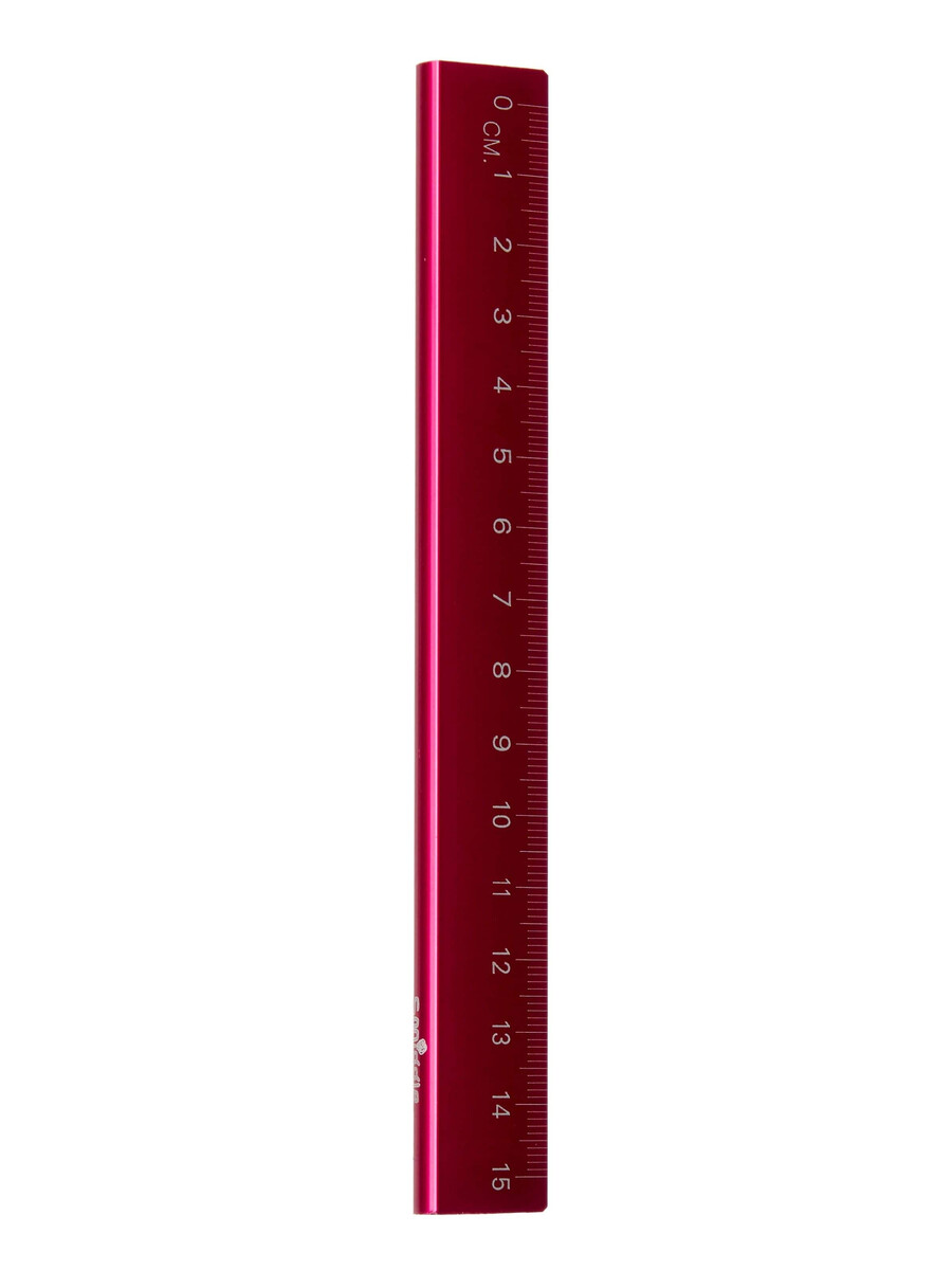riglă metalică 15 cm