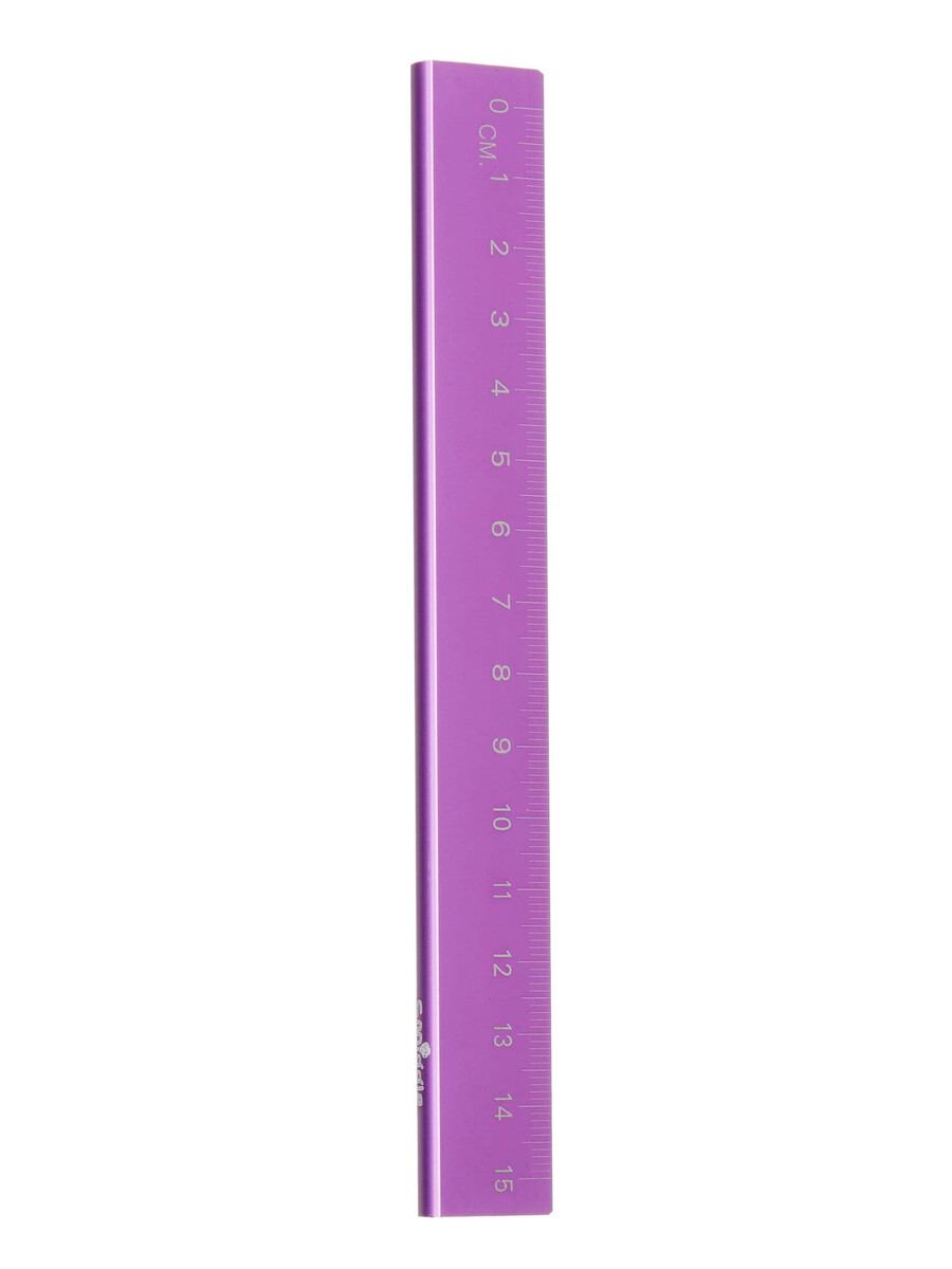 riglă metalică 15 cm