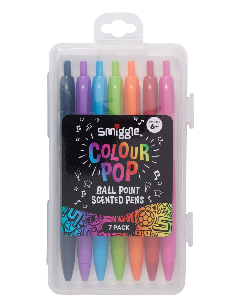 set de 7 pixuri parfumate colour pop