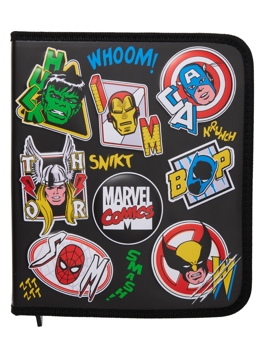pachet cadou papetărie marvel zip it