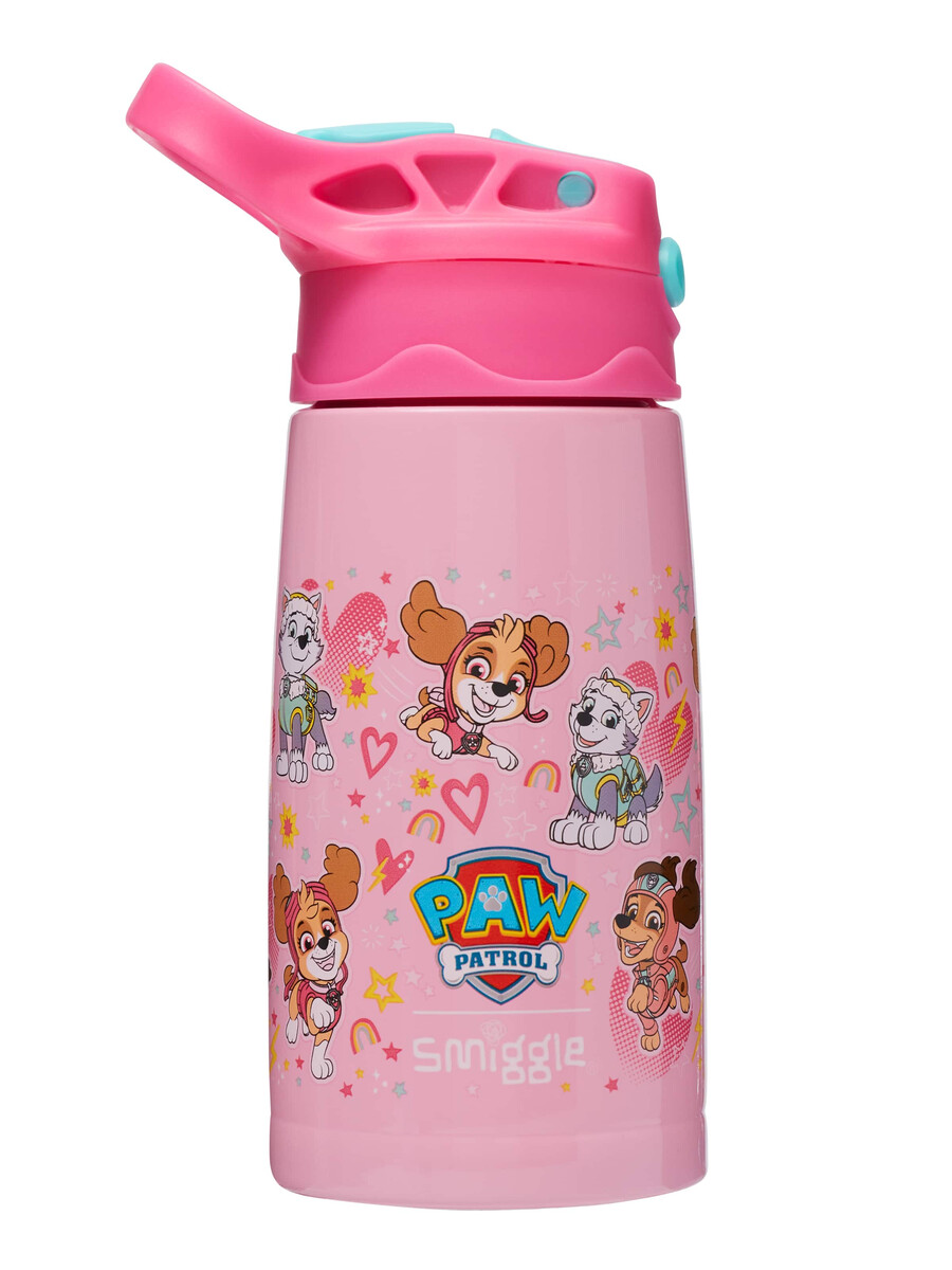 sticlă izolată din oțel inoxidabil pentru copii model paw patrol cu cioc rabatabil 400 ml