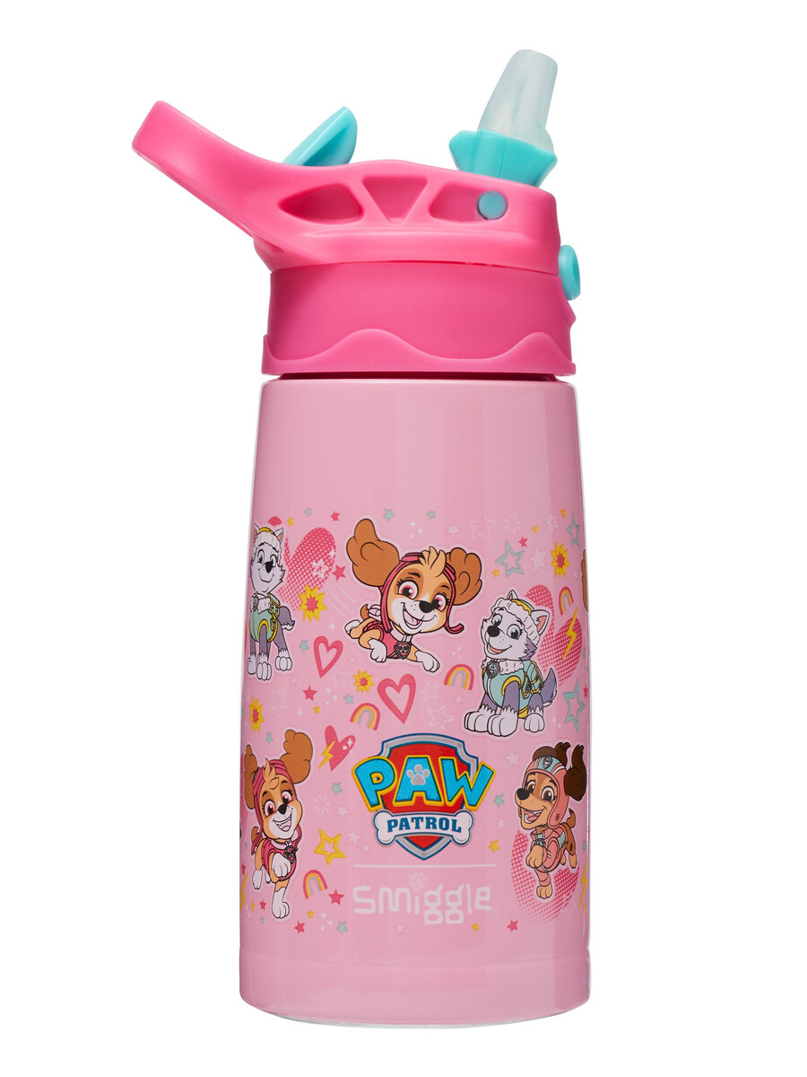 sticlă izolată din oțel inoxidabil pentru copii model paw patrol cu cioc rabatabil 400 ml