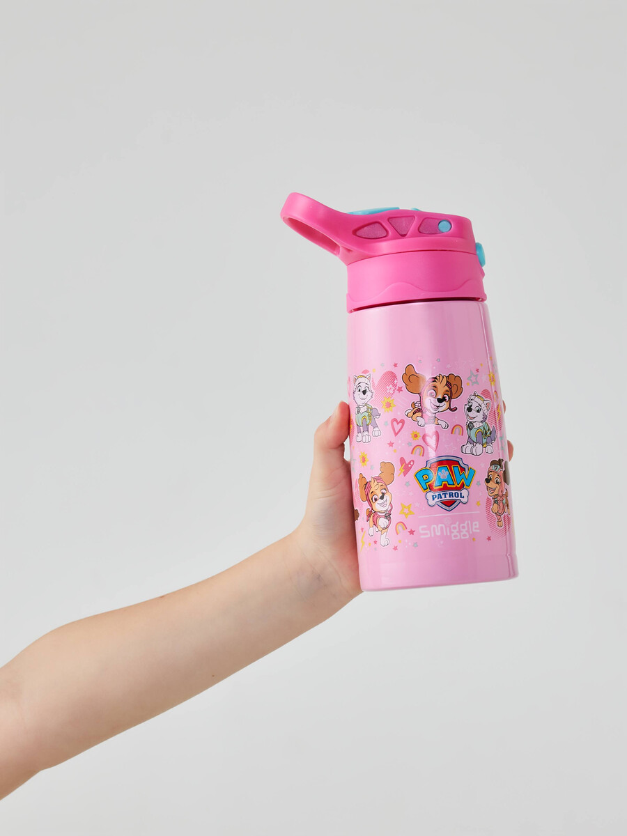 sticlă izolată din oțel inoxidabil pentru copii model paw patrol cu cioc rabatabil 400 ml