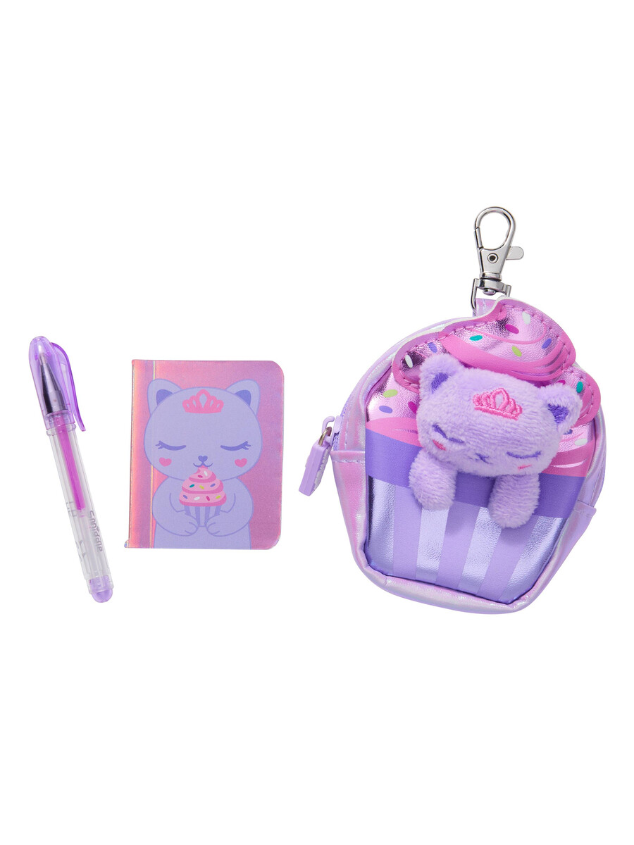 breloc fluffy daydream mini pen pal notepad