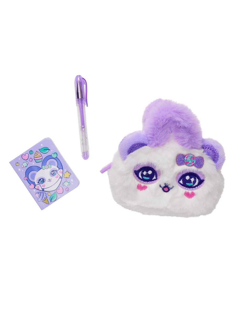 breloc furry buds mini pen pal notepad
