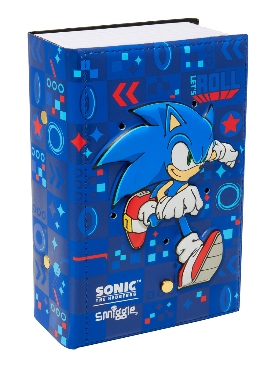 seif de cărți iluminat cu sonic ariciul