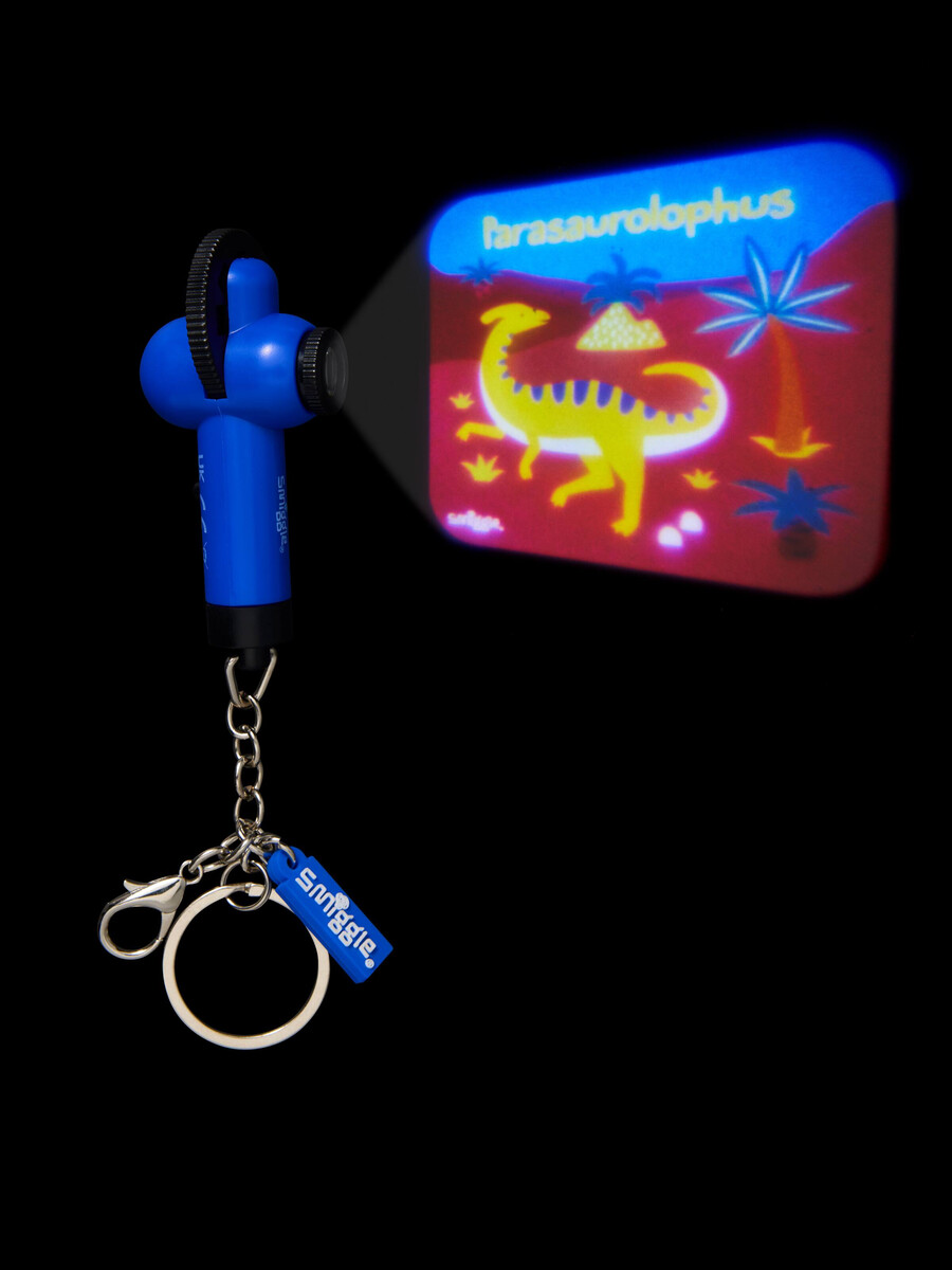breloc cu cameră cu dinozauri