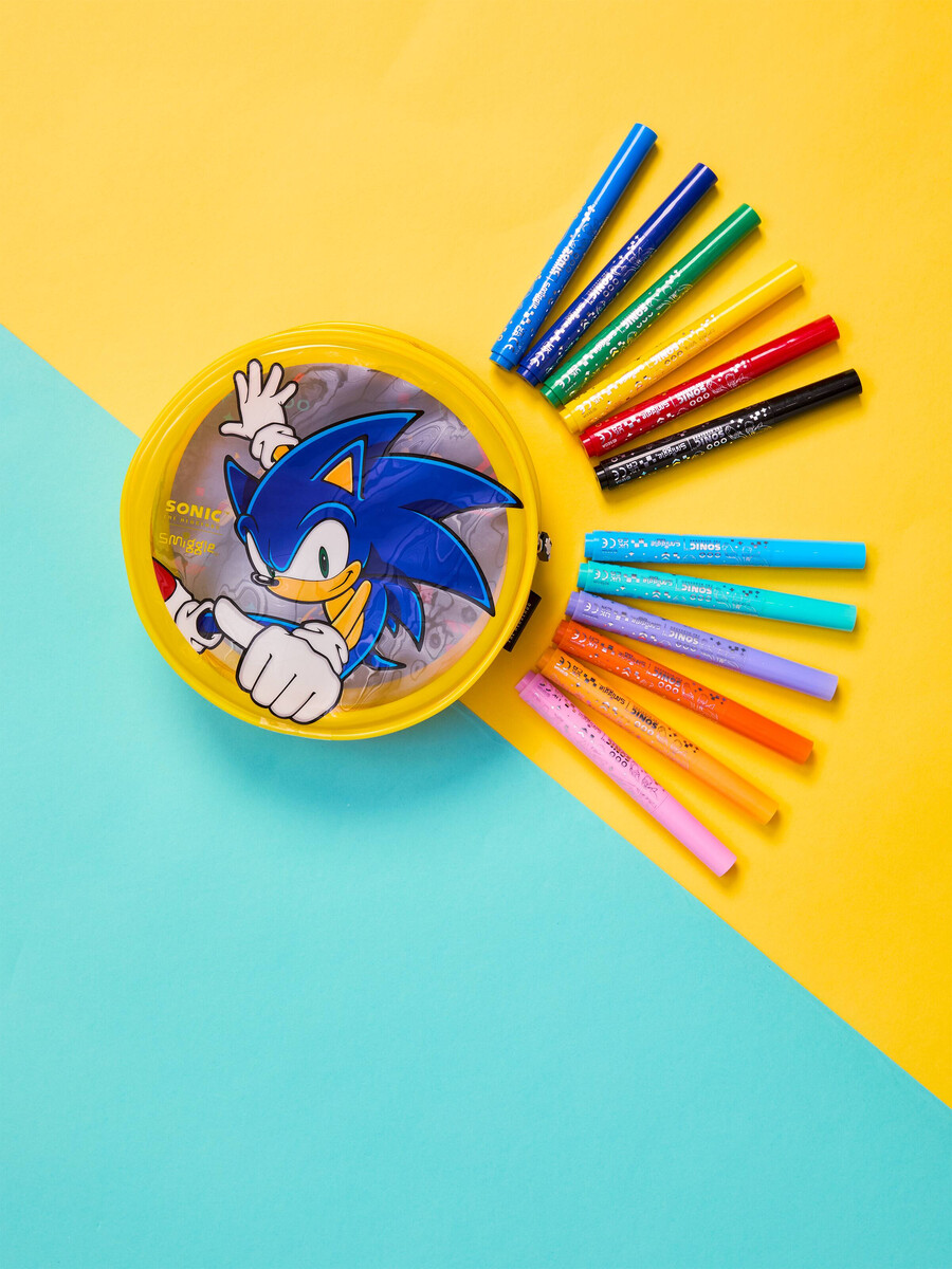 pachet de markere sonic ariciul