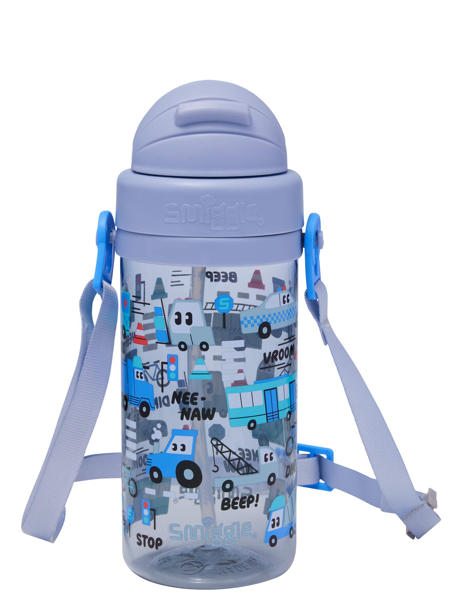 sticlă de plastic ready set go teeny tiny cu curea 400 ml