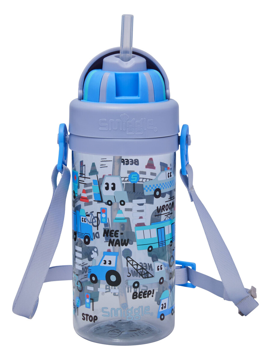 sticlă de plastic ready set go teeny tiny cu curea 400 ml