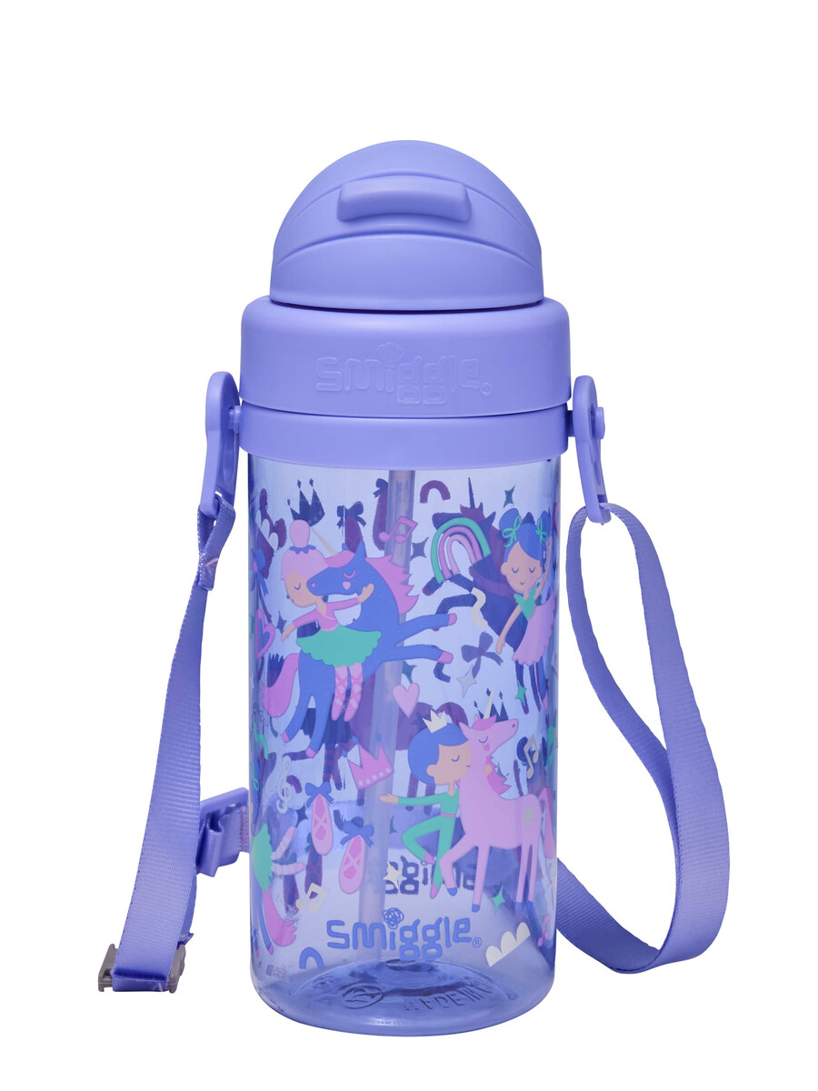 sticlă de plastic ready set go teeny tiny cu curea 400 ml