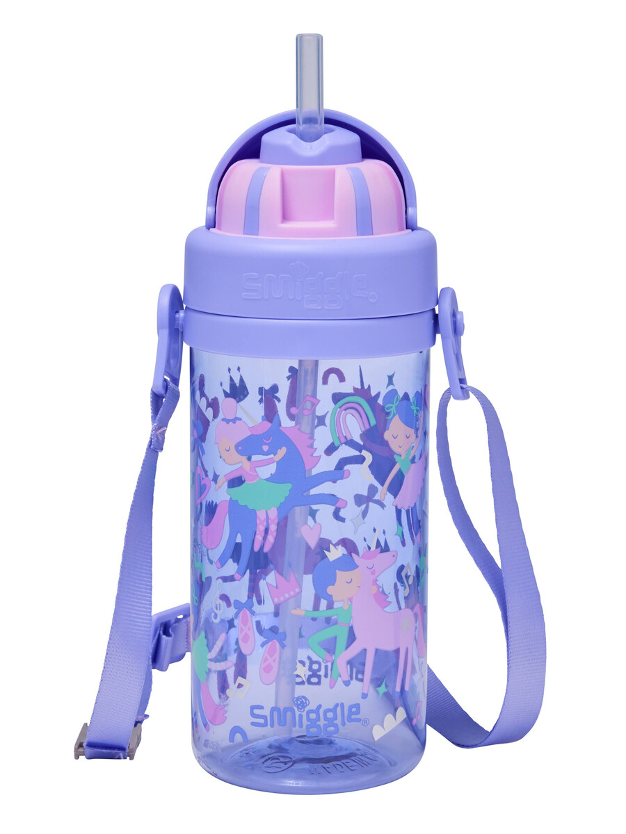 sticlă de plastic ready set go teeny tiny cu curea 400 ml