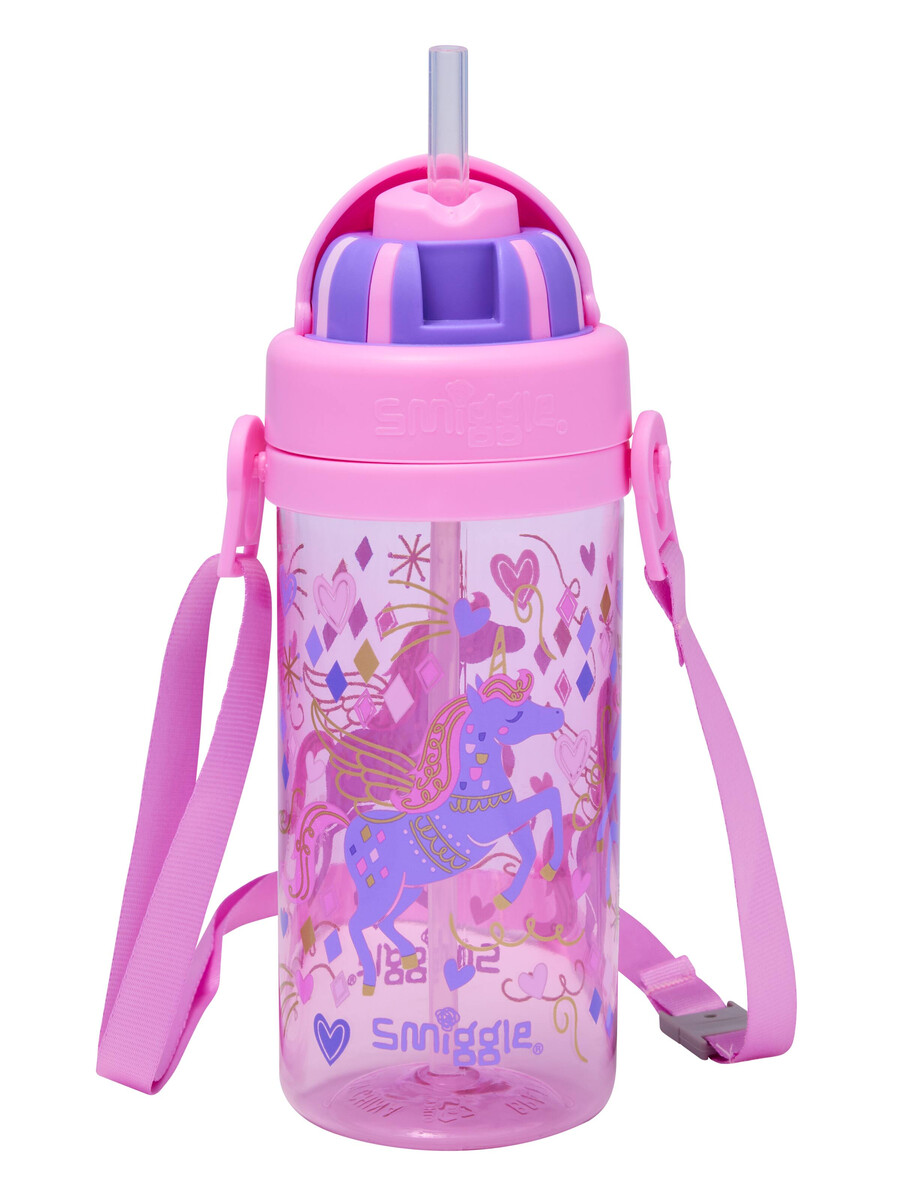 sticlă de plastic mică și aventuroasă cu curea 400 ml
