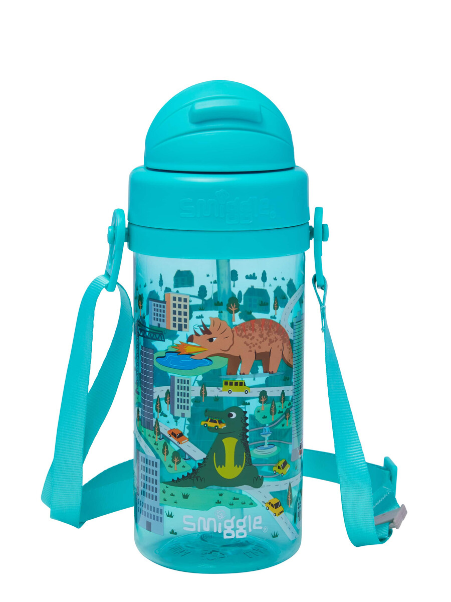 sticlă de plastic mică și aventuroasă cu curea 400 ml