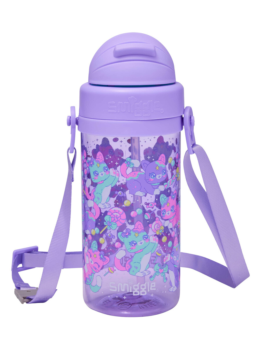 sticlă de plastic mică și aventuroasă cu curea 400 ml