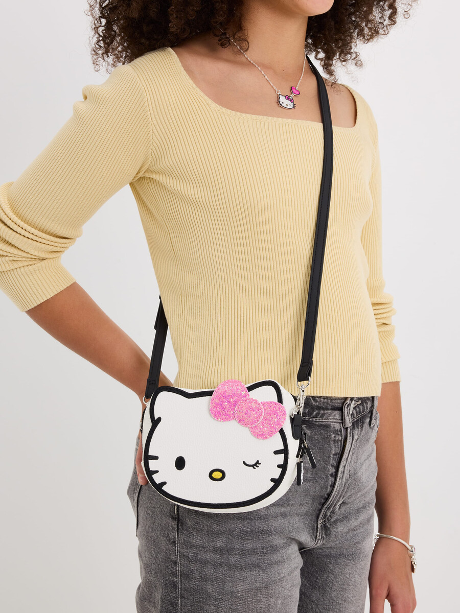 geantă de umăr hello kitty