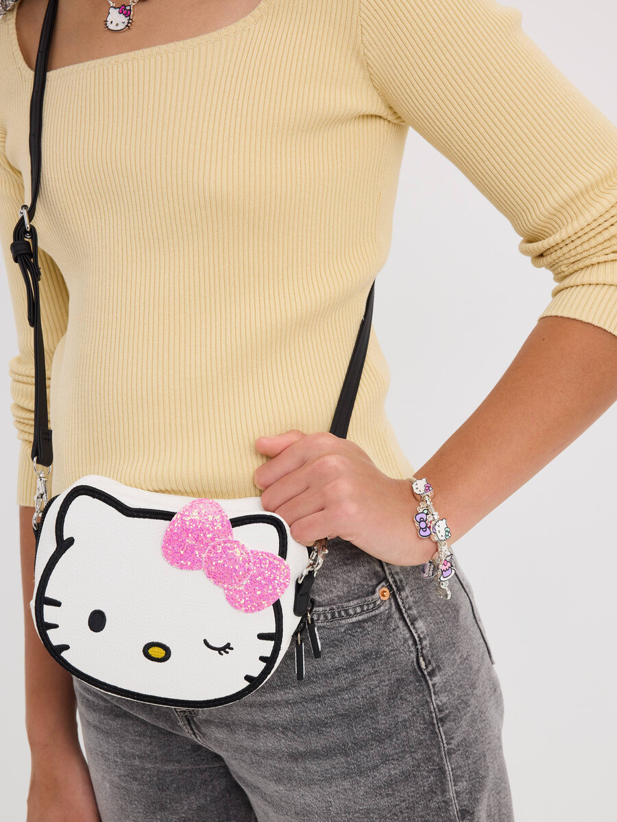 geantă de umăr hello kitty