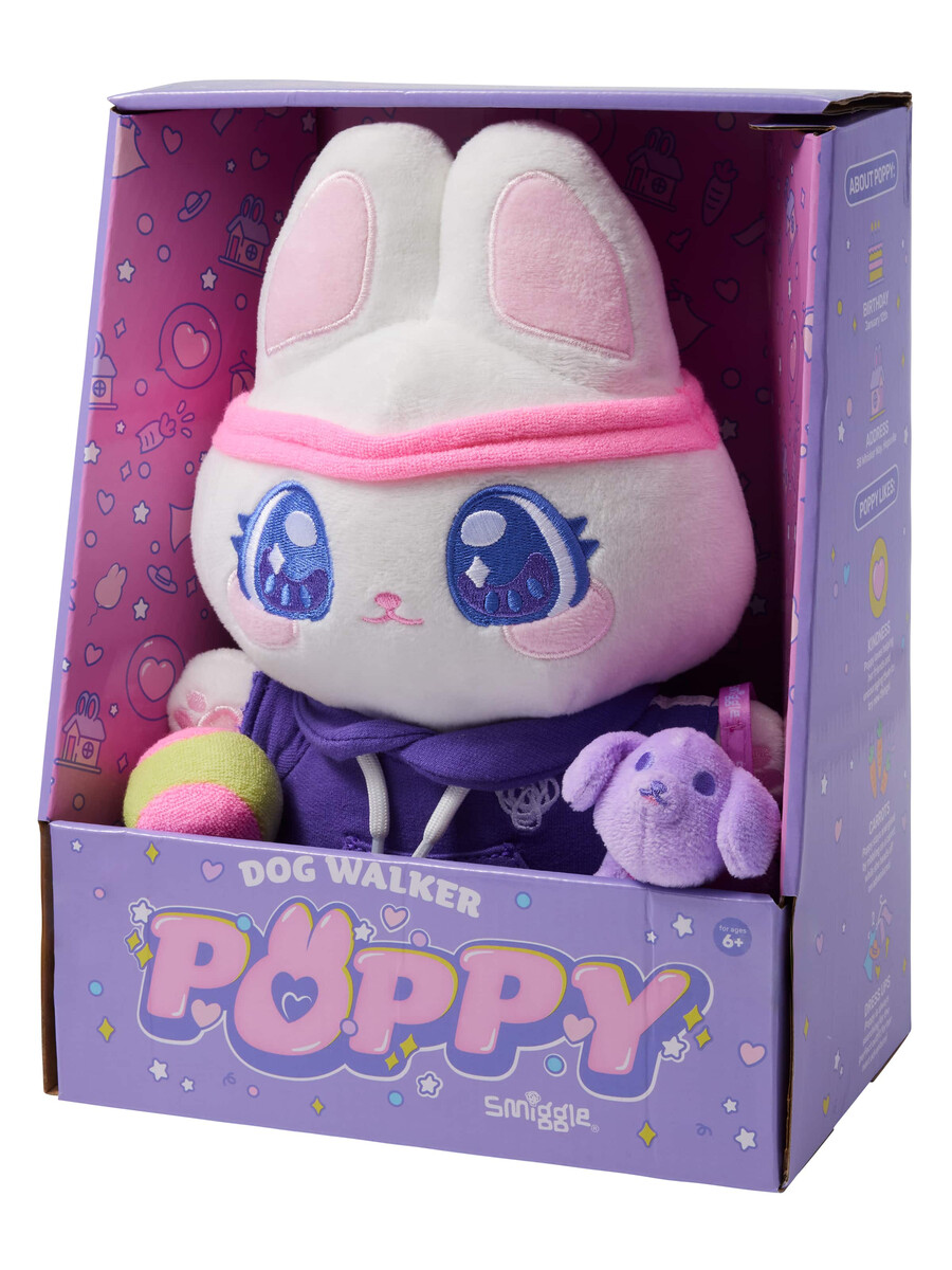 iepuraș de pluș poppy