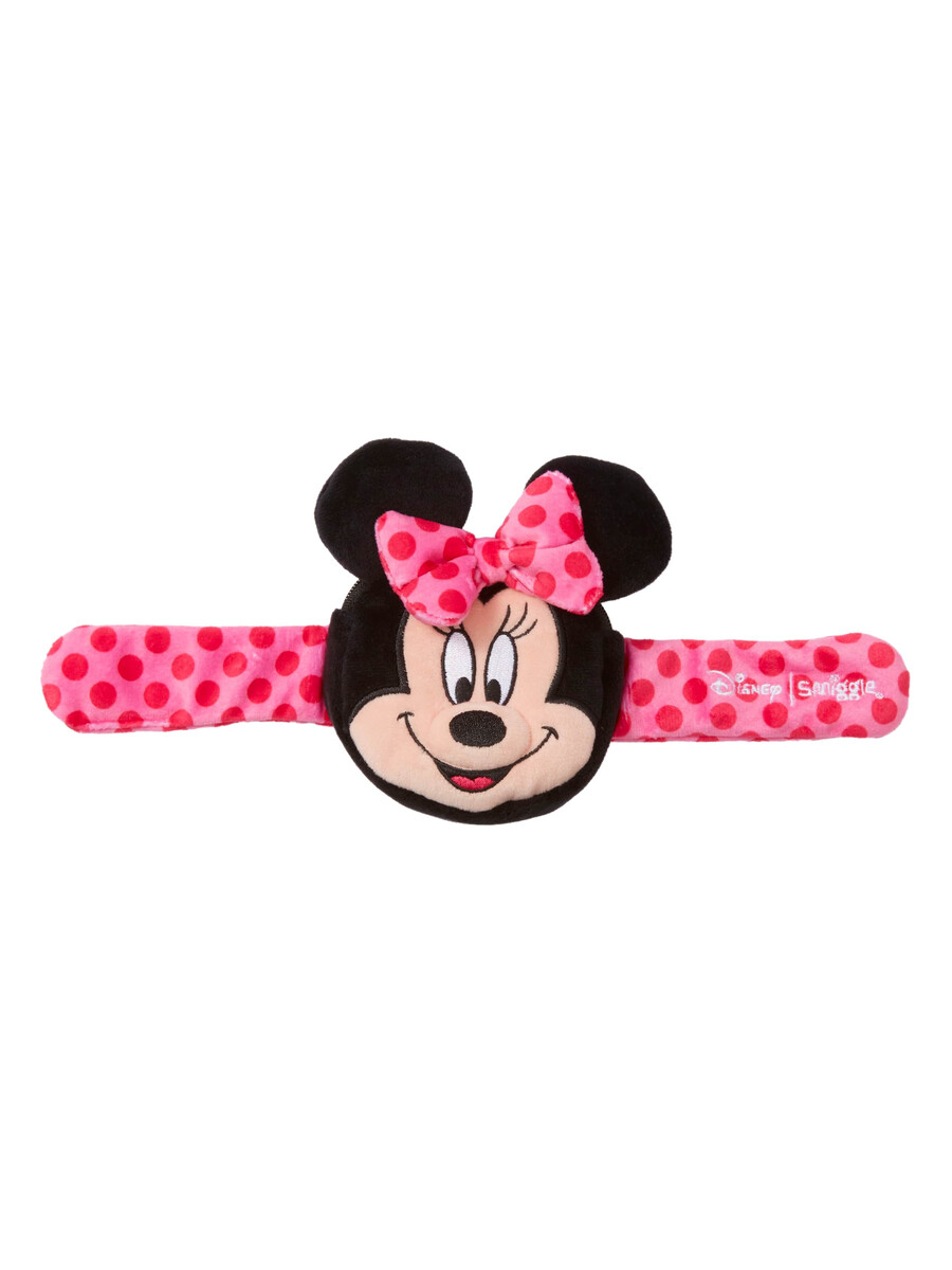 jucărie minnie mouse de pluș cu bandă elastică și portofel pentru monede