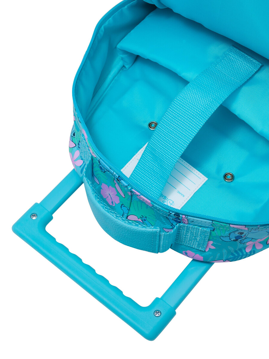 rucsac troler stitch cu roți luminoase